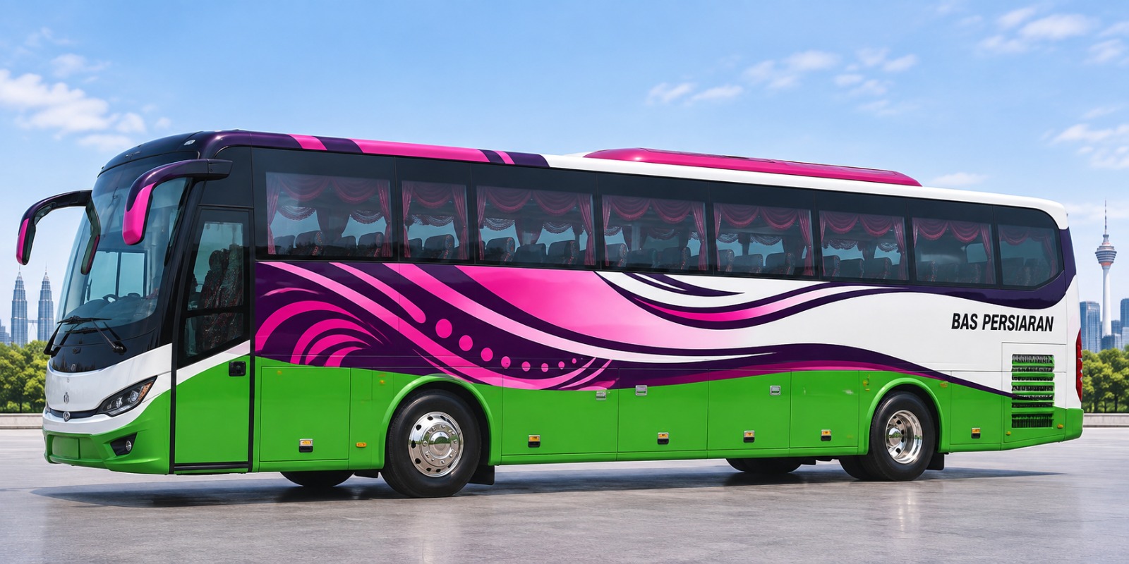 44-Seater Premium Coach